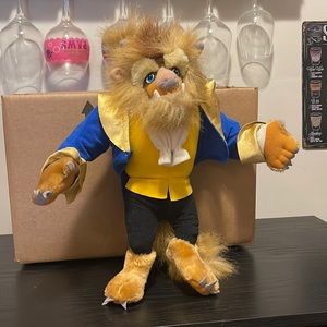 Disney the beast plush from beauty and the beast